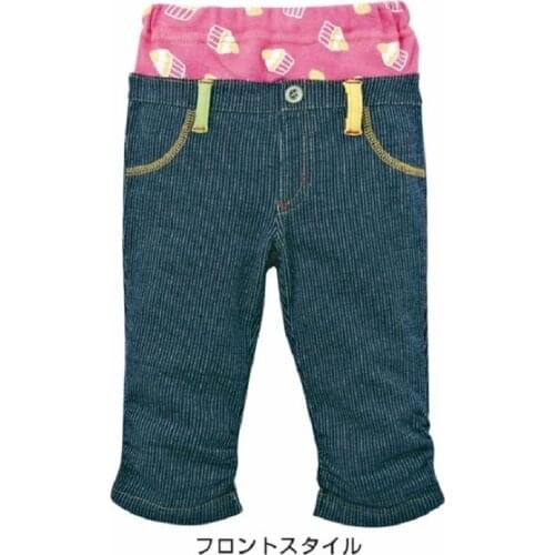 2017 Elastic waist Girl Pants Casual Pocket Jeans Boys Clothes Girl Tights Cotton 1-5 Year Fashion Boys Trousers