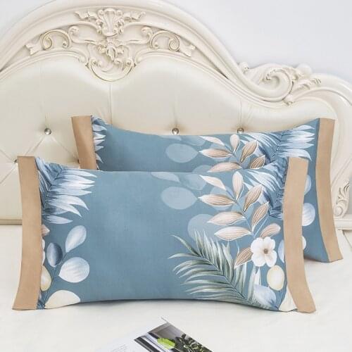 Summer Tencel Envelope Pillowcase 48x74cm Luxury Silk Pillowcase Rectangle King Size Pillow Case white decorative Pillowcase