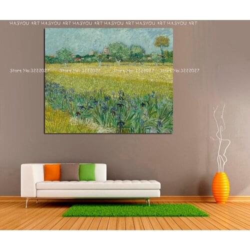Oil Painting Handpainted by Vincent Van Gogh Famous Artist Landscape Picture Canvas Painting For Living Room Wall Art Home Decor