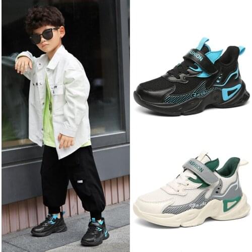 Shoes Kids Boys Girls Casual Mesh Sneakers Breathable Soft Soled Running Sports Toddler Boy Shoes Boys Sneakers