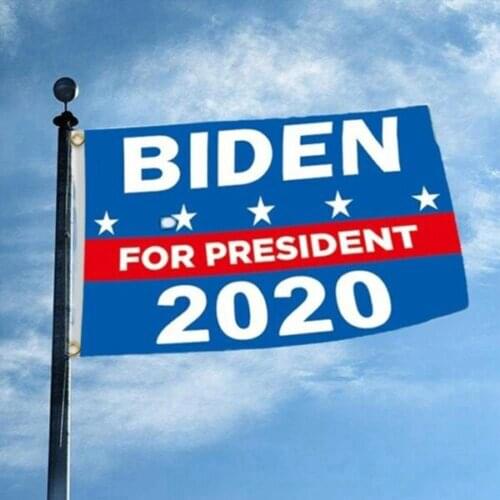 Square Joe Biden Flag Biden 2020 USA Flag Decorative Flags Election Background Garlands Bunting Wall Art Decor Durable Colorful