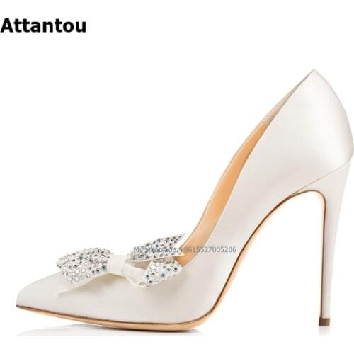Fashion NEW Rhinestone Shoes with 11cm Thin High Heel Stiletto Shoes for spring autumn pointed toe leather Shoes