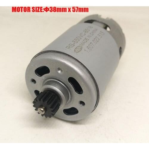 3601J920G0 GOOD 10.8V 15 Teeth RS-550VC-8518 GEAR Motor For BOSCH GSR10.8V-LI Electric drill Screwdriver Accessories