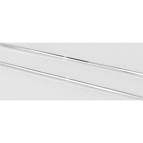 Silver Plated Snake Chain Necklace, Round Snake Necklace 16"-30"