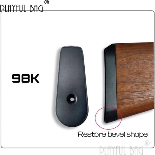 PB Playful bag Clever tiger 98K butt cover Upgrade material Decorative CS toys Replica Side buckle cover CS toy accessory QF40S