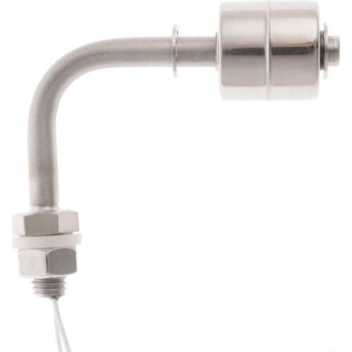 Stainless Steel Float Switch Right Angle Vertical Head Liquid Water Tank Level Sensor