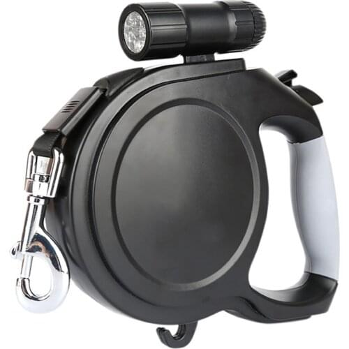 Legendog Pet Training Leash For Large Dogs Durable Nylon Retractable LED Glowing Dog Walking Leash Dog Traction Rope