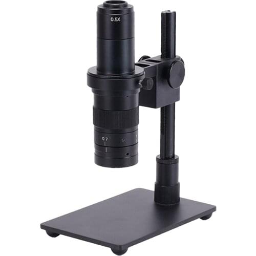 Adjustable Heigh Aluminium Alloy Stand for Digital Microscope Lifting Mount for Phone Repair for Clamping 40/50mm Microscope TB