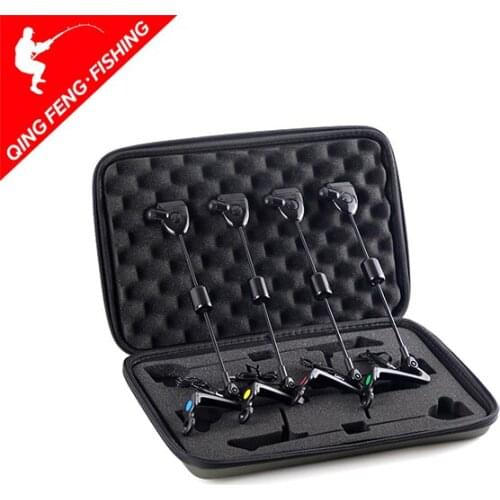 Fishing Swinger Set European Style Fishing Alarm Component 4 Color LED Light Indicator Sea Rod Bite