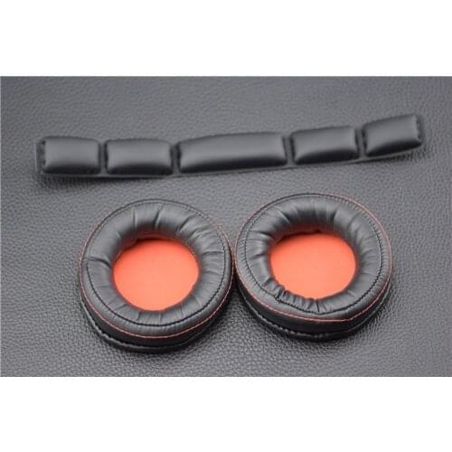 Replacement Ear pads Cushion Cups Ear Earpads Earmuffs for SteelSeries Siberia 840,Siberia 800 Wireless Headphones Repair parts