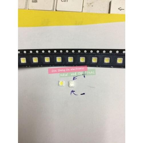 FOR 500pcs LUMENS LED Backlight 1W 3V 3535 3537 Cool white LCD Backlight for TV TV Application A129CECEBP18A-2092