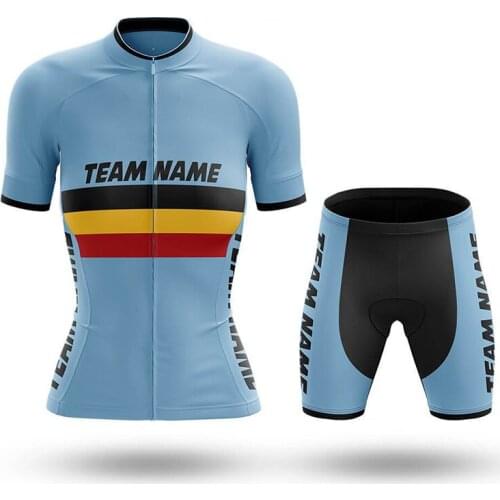 Cycling Jersey Sets Shorts Sleeve Womens Bike Clothing Skinsuit Summer Bicycle Pro Team Racing Mountain Suit Sportwear Uniform
