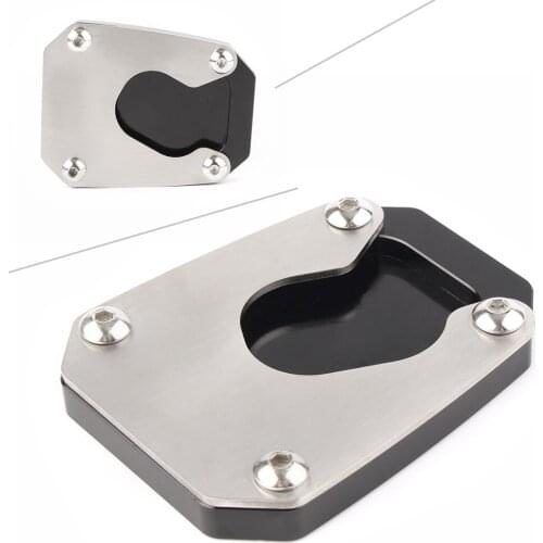 VFR1200X Motorcycle Kickstand Side Stand Enlarger Pad For Honda VFR 1200X 2012 2013 2014 2015 2016 2017 CNC Aluminum