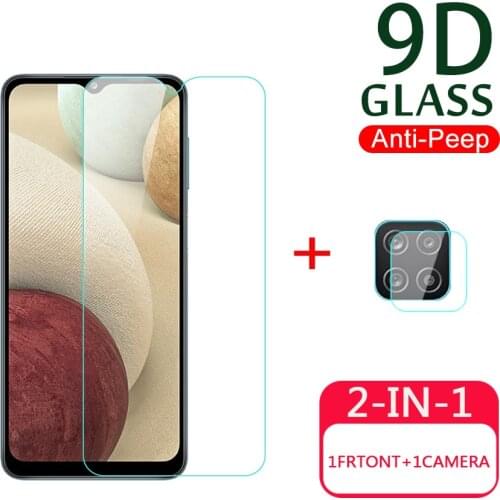 2in1 hd camera protective glass for samsung galaxy a12 a 12 12a SM-A125F 6.5" for sansunga12 9h full cover screen protector film