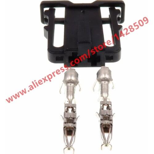 5 Sets 2 Pin Auto Audio Speaker Socket Cable Plug For VW Trunk Audi 1J0971972 1J0 971 972