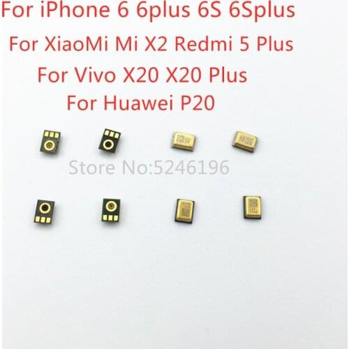 10-100pcs inner microphone receiver speaker For iPhone 6 6P 6S 6S plus Huawei P20 XiaoMi Mi X2 X6 Redmi 5 Plus Vivo X20 X20 Plus