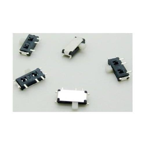 10pcs MSK12C01 MSK-12C01 micro slide switch power supply switch small pull switch 7 p 7 needle miniature toggle switch