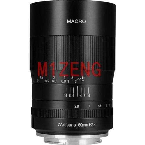 60mm 2.8 aps-c Macro Manual Focus lens for olympus Panasonic m43 canon eosr rf eosm nikon z sony e fujifilm fx mirrorless camera