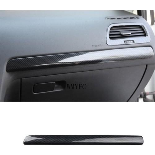ABS Middle Co-pilot Glove Box Front Trim Panel 1pcs for VW Volkswagen Golf 7 Golf 7 2014 2015 2016 2017 2018