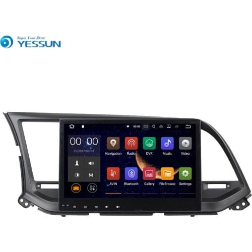 YESSUN Android Radio Car Player For Hyundai Elantra 2016 Stereo Radio Multimedia GPS Navigation With WIFI Bluetooth AM/FM