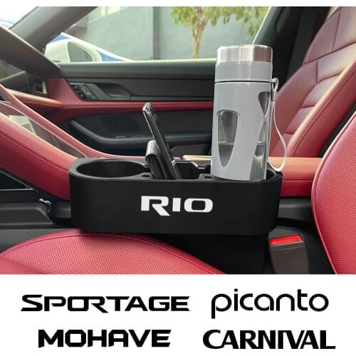 Car Seat Gap Organizer For Kia SPORTAGE PICANTO MOHAVE CARNIVAL RIO SELTOS CARENS NIRO CERATO VENGA STINGER K5 Auto Storage Box