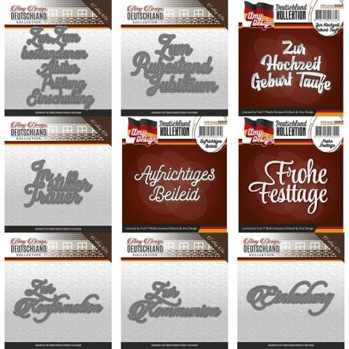 CH 2020 New Arrival Letters Stencil Metal Cutting Dies For Scrapbooking Practice Hands-on DIY Album Card Handmade Tools