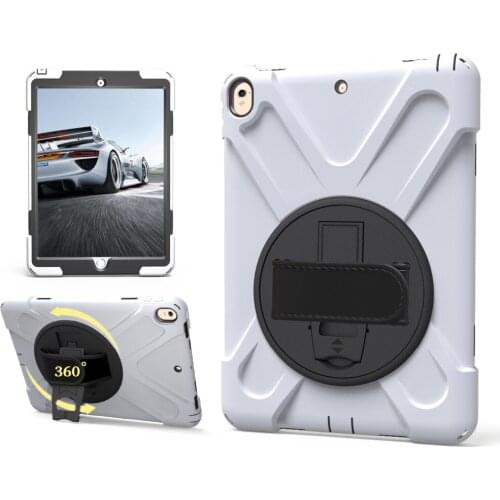 Case For Apple 2016 ipad Pro 9.7 inch : A1673`1674`A1675 . YCJOYZW-Kids Safe Shockproof Armor Soft Silicone+Hard Cover