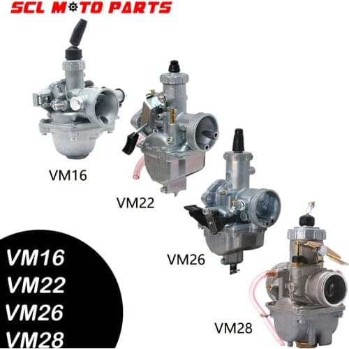 ALconstar-Mikuni VM16 VM22 VM26 VM28 Carburetor 19 26 30 32MM Carb For 50-200cc Dirt Pit Bike ATV Quad Motorcycle Carburetor