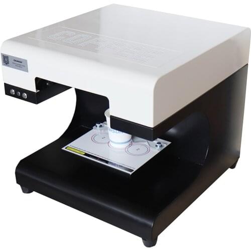 2 cups Selfie Latte Coffee Printer/Commercial Coffee Foam Printing Machine with edible ink