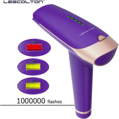 Lescolton T009s 2IN1 IPL Laser Hair Removal Permanent 400000 Flashes Depilatory Facial Body Bikini Underarm Photoepilator