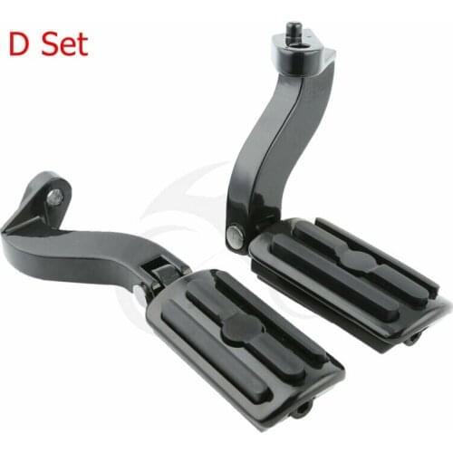 Motorcycle Foot Pegs Pedals Bracket For Harley Touring Road King Road Glide Electra Glide 1993-2020
