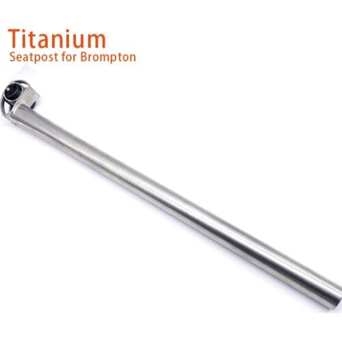 NEW Ultra light Titanium/Ti Seatpost fit for Brompton bike-31.8mm-3 size 535mm 550mm 600mm