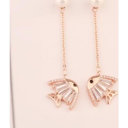 PINFIRST Women's Gold Earrings