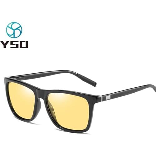 YSO Polarized Night Vision Glasses For Women Men Day and Night Glasses Car Driving Anti Glare Photochromic Night Vision Goggles