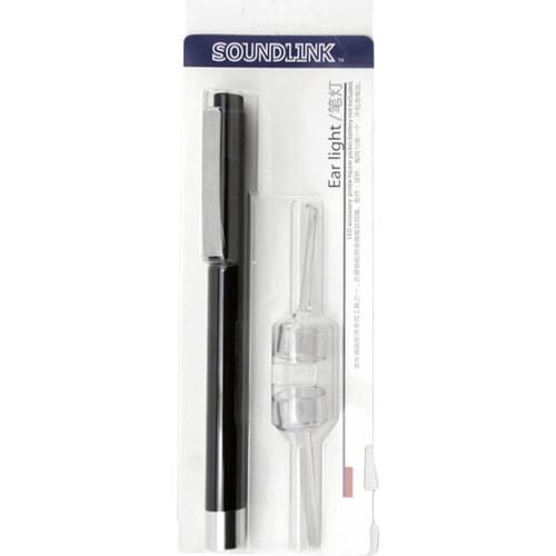 LED Ear Light Pen Clinical Flashlight Doctor Ear Care Examing Tool with Probe Tip