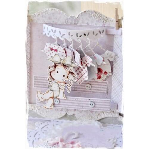 Mmao Crafts Metal Steel Cutting Dies New Cloud baby clothes animal Stencil For DIY Scrapbooking Paper/photo Cards Embossing Dies