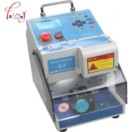 MIRACLE-A7 Key Cutting Machine Cutter Car Key Cutting Machine Full Automatic Electronic Tre-Ax Wrench With English manual