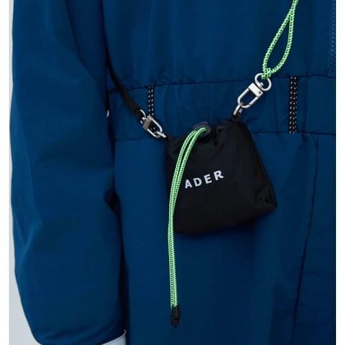 Ins Fashion Girls Nylon Mini Bag Women Rock Punk Hip Hop Crossbody Bags Unisex Street Style K Pop Messenger Bag Party Club Bags