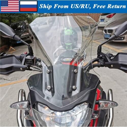 G310GS Windscreen Touring Windshield For BMW G310 GS 2017 2018 2019 2020 2021 Airflow Visor Viser Moto Wind Deflector Protector