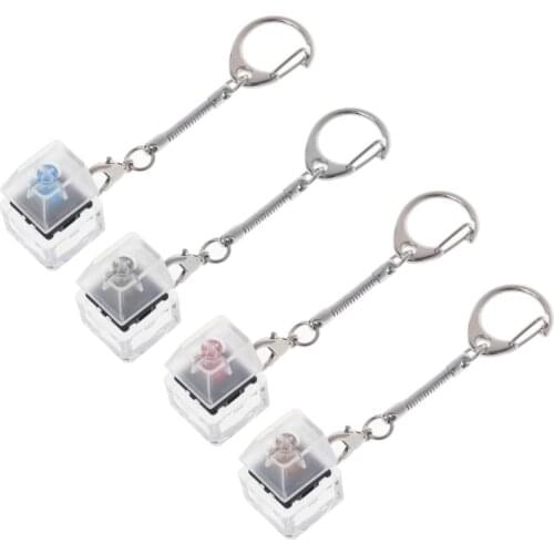 1PC Cherry MX Switch Mechanical Switch Keychain For Keyboard Switches Tester Kit Without LED Light Toys Stress Relief Gifts