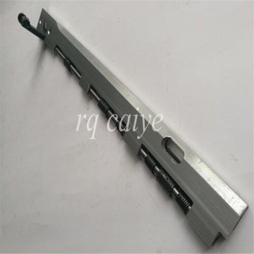 1 piece T-1304F gripper bar, 10x15 gripper bar T-Platen press Length=353mm
