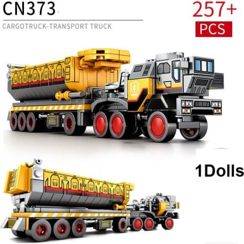 250pcs Military Model Bricks Wandering Earth Building Block Heavy Transport Vehicle Educational Toy For Child/Boys Birthday Gift