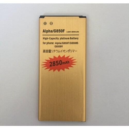 For galaxy Alpha battery EB-BG850BBE Internal Replacement Batteries Bateria for Samsung G850F G8508S G8509V G850 G8508