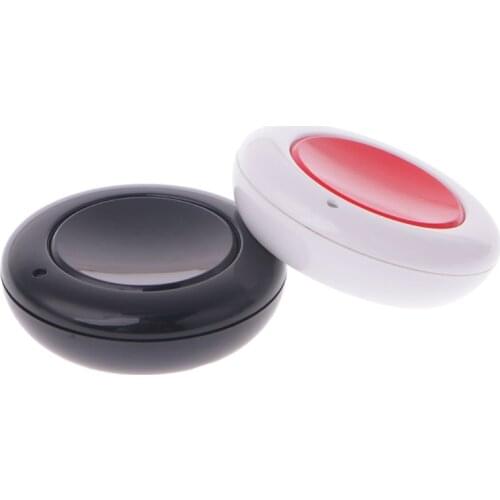 OOTDTY DC 9V 12V 24V 10A 1-Button 433MHz RF Wireless Remote Control Round Transmitter