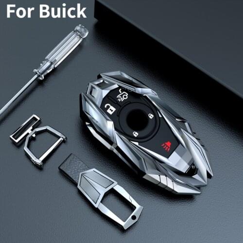 Zinc Alloy Car Remote Key Case Cover For Buick Envision Verano Encore GS 20T 28T New LACROSSE Opel Astra K Styling Accessories