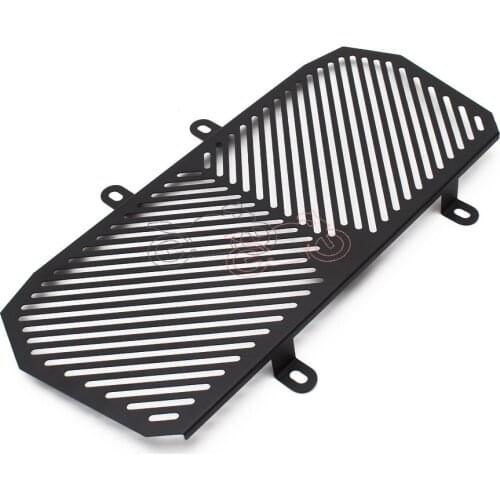 For KTM DUKE 390 2013 2014 2015 2016 Motocross Motorcycle Black Aluminum Radiator Protection Water Tank Radiator Guard 1pcs