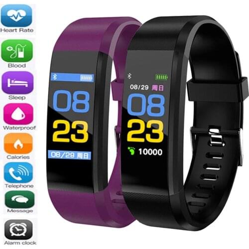 Digital Smart Watch Heart Rate Health Monitor Sport Alarm Clock for Men Women FitnessTracker Watches Electronics Smart Bracelet