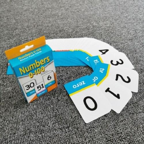 Kid Montessori A-Z Alphabet 0-100 Number Math Book English Learning Flash card color shape Match Game Educational Toys Baby Gift