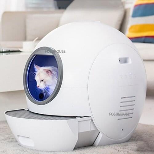 Household Pet Products Intelligent Litter Box Automatic Cat Toilet Drawer Type Fully Enclosed Electric Poop Scooping Machine