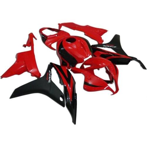 Motorcycle Fairing Kit for CBR600RR F5 07 08 CBR 600RR CBR600 RR 2007 2008 ABS Hot red black Fairings set Injection mold D